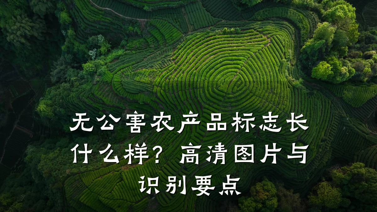 无公害农产品标志长什么样?高清图片与识别要点