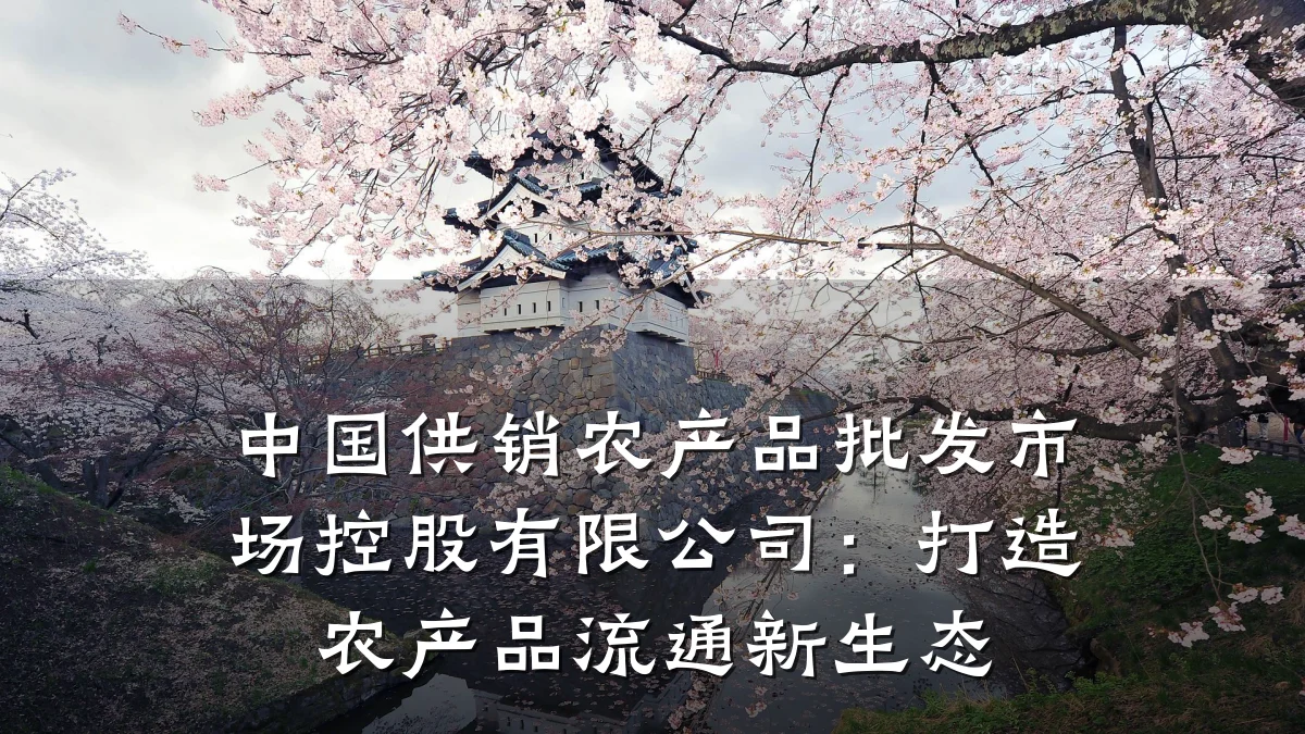 中国供销农产品批发市场控股有限公司：打造农产品流通新生态