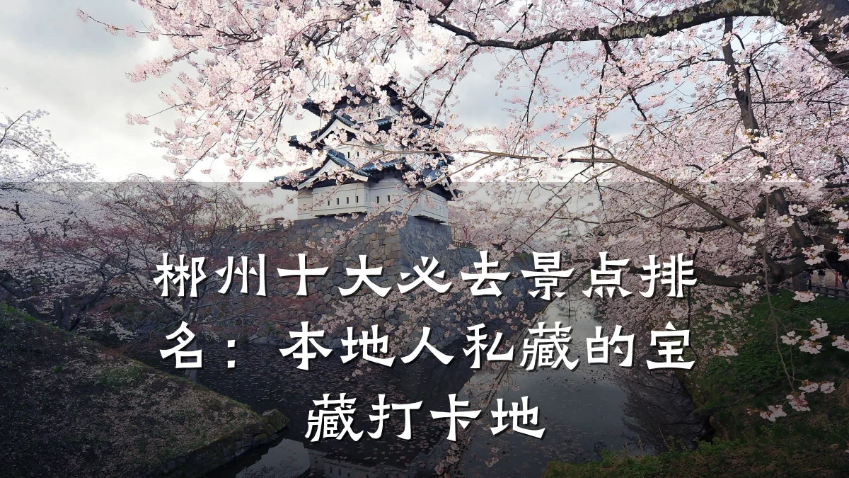 郴州十大必去景点排名：本地人私藏的宝藏打卡地