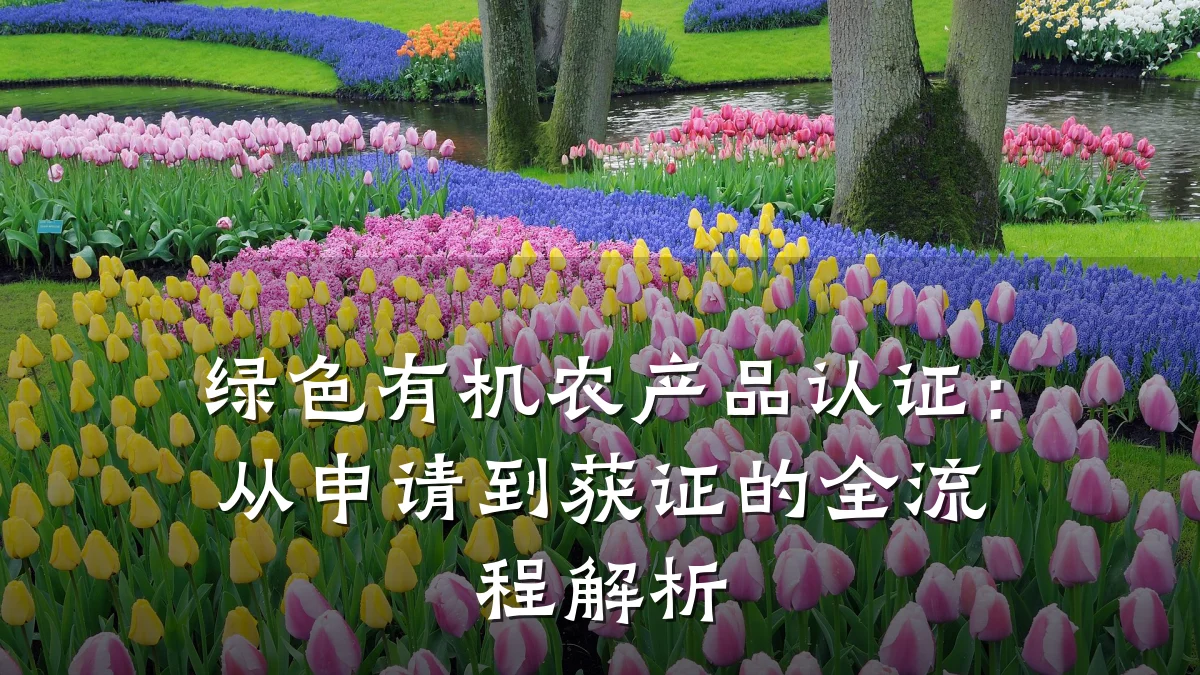 绿色有机农产品认证:从申请到获证的全流程解析