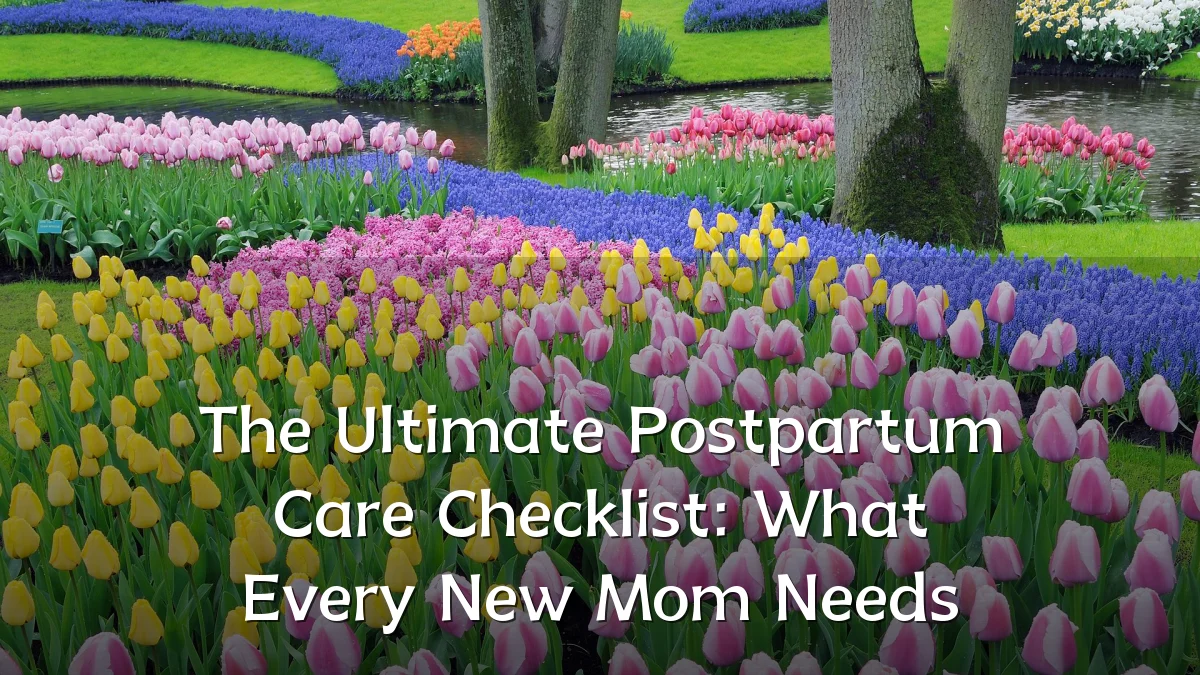 The Ultimate Postpartum Care Checklist: What Every New Mom Needs